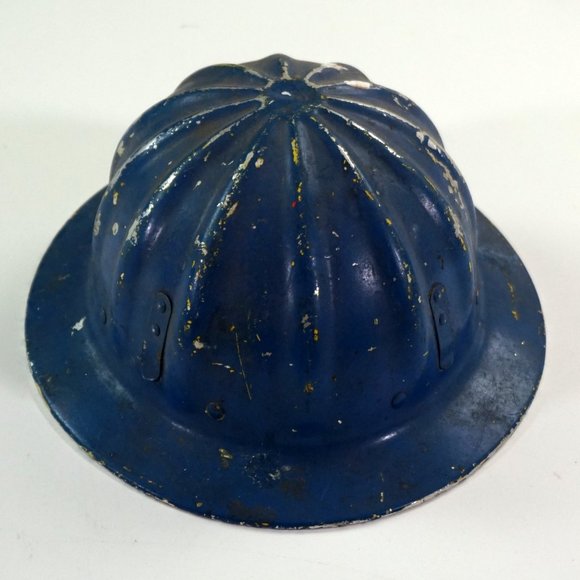 SuperLite USA Accessories Vintage Superlite Usa By Fibre Metal Hard Hat Blue 8 Rivet Poshmark